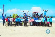 CLEAN OCEAN PROJECT GHANA AND MAYEKOO CLEAN COCO BEACH WITH KroMA MEHO